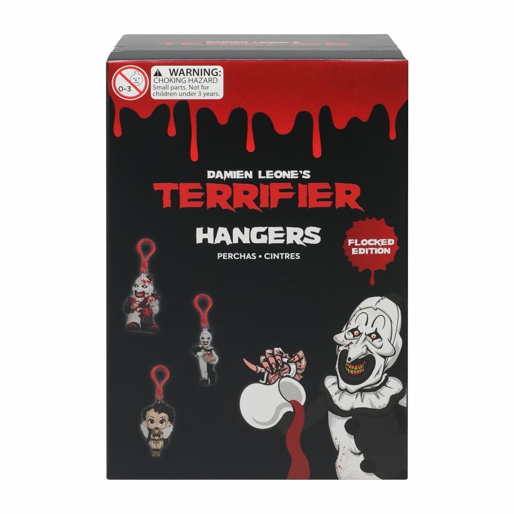 🔥UCC Damien Leone’s Terrifier Hangers Bag Charm - (Flocked Edition) BNWT🔥 - Picture 3 of 4